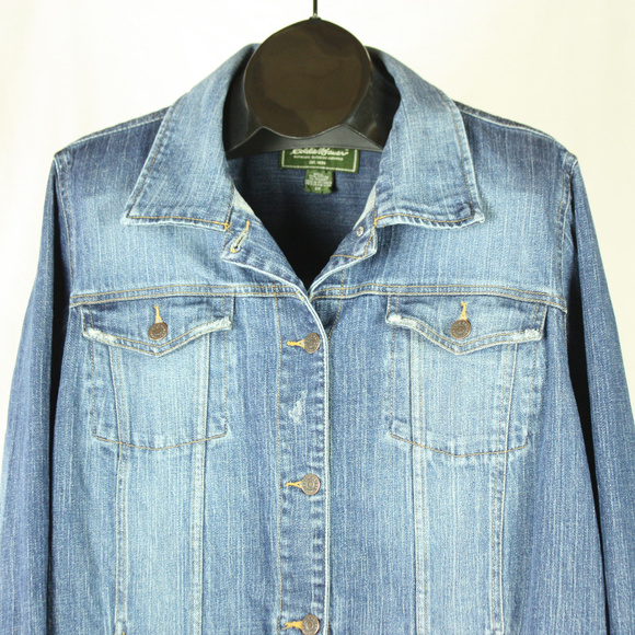Eddie Bauer Jackets & Blazers - Eddie Bauer Stretch Denim Jacket